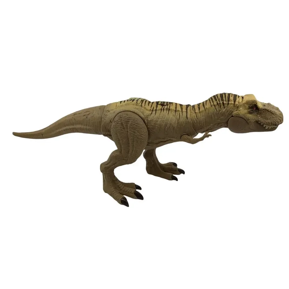 Mattel Jurassic World Dominion Rajasaurus Roar Strikes & Thrash n' Devour T-Rex